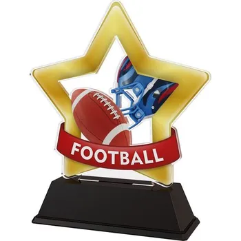 Poháry Bauer Akrylátová trofej STAR001M97 | Americký fotbal