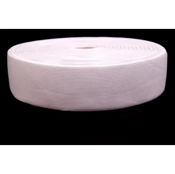 Textilní guma Pruženka hladká tkaná šíře 5cm (25m/ks)