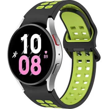 Příslušenství k chytrým hodinkám Sportovní silikonový řemínek pro chytré hodinky Samsung Galaxy Watch 4 40 mm - zelený