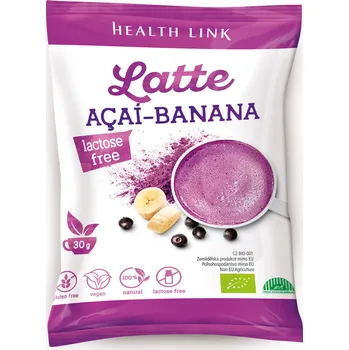 Instantní nápoj HEALTH LINK BIO Acai-banana latte Velikost balení: 30 g