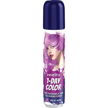 Kosmetika VENITA 1-DAY Colouring Spray 10 VIOLET AURA - barevný sprej na vlasy 50ml - fialový