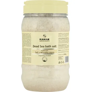 Koupelová sůl KAWAR Koupelová sůl z Mrtvého moře 2000 g