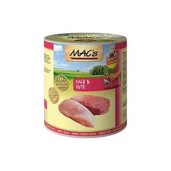 Krmivo pro kočku Konz. MACs Cat TELECÍ a KRŮTA 200 g