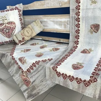 ubrus Gobelínový ubrus TC742S (stříbrná nit) - 40 x 30 cm