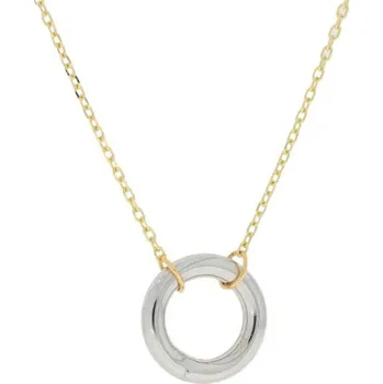 Náhrdelník Moderní náhrdelník se zlatým kroužkem