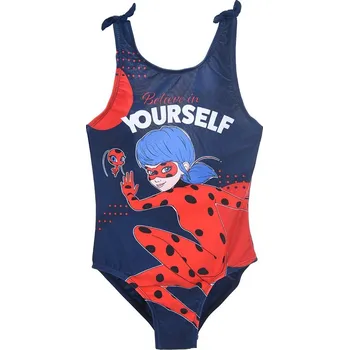Dívčí plavky Tmavě modré jednodílné plavky Miraculous Ladybug Velikost: 116