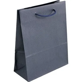 Tělový olej Dárková taška modrá Milano Blu 25x11x31