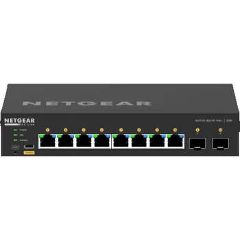 Switch NETGEAR 10PT M4250-8G2XF-POE+ MANAGED SWCH
