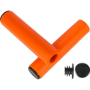 grip West Biking YP0804040 pěnové gripy na kolo, silikonové Barva: Oranžová