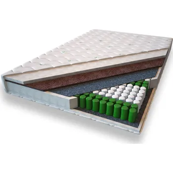 Matrace Eureka Taštičková matrace „IKAR” 20cm (Aloe Vera) 120 x 200 Bílá taštičkové Standardni