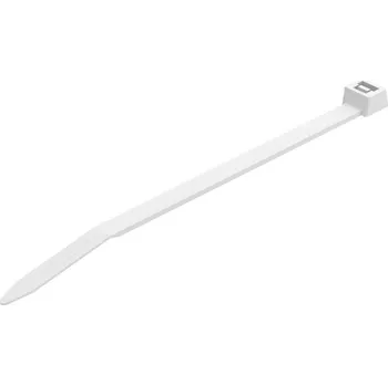 Stahovací páska OBO Bettermann 2331944, 565 9x760 WS, stahovací pásky, 9 mm, 760 mm, bílá, 100 ks