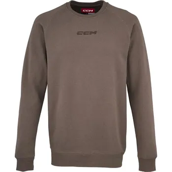Pánská mikina Pánská mikina CCM Core Fleece Crew Major Brown XXL