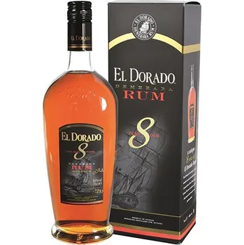 Rum EL DORADO RUM 8 Y.O (0,7l) v dárkové krabičce