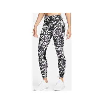 Dámské legíny Nike Fast-Women's Mid-Rise Printed Full-Length Training Leggings with Pockets XS
