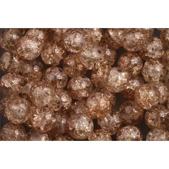 Dětské navlékací korálky Praskané kuličky č.33 - 8mm