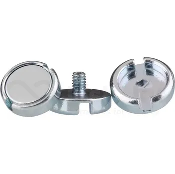 Šroub LaskaKit_cz Magnet v pouzdře s vysunutým vnějším závitem M3 10x3+4 mm