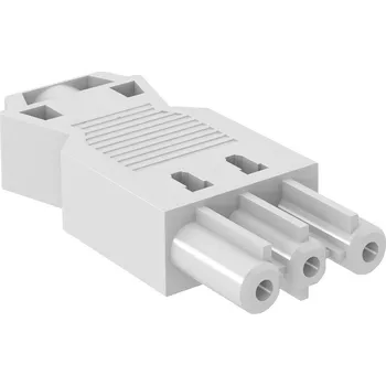 kabelová chránička OBO Bettermann 6108057 zásuvkový díl bílá