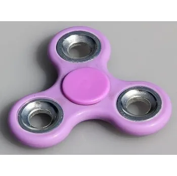 Gadget FIDGET SPINNER-ANTISTRESOVÁ HRAČKA > varianta Fialkovo-stříbrná
