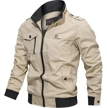 Pánská softshellová bunda Taktická pánská bund army military styl větrovka Barva: Khaki, Velikost: 3XL