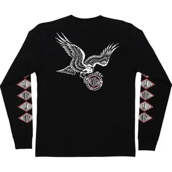 Pánské tričko Pánské tričko Independent Eagle Summit LS black M