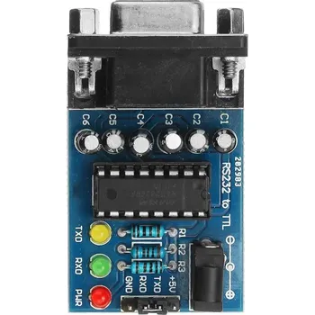 Vývojová deska MAX232CPE DB9 RS232 TTL převodník