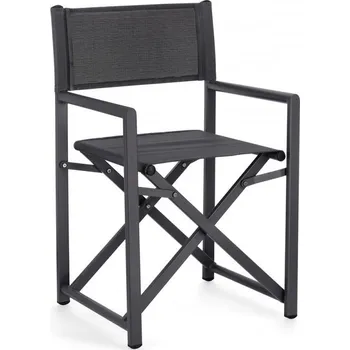 BIZZOTTO zahradní skládací židle TAYLOR antracit 0663270