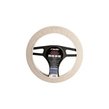 Potah na volant Potah na volant design 565 béžová syntetická kůže - pro volanty o průměru 37-39cm