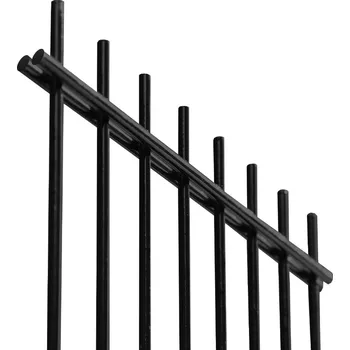 Plot UMAKOV Zváraný plotový panel N2D 2500x1630mm D5/4/5mm čierna matná