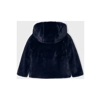 Dívčí kalhoty Mayoral Kožešina 4.407 Tmavomodrá Regular Fit 3Y