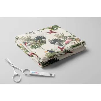 Softshell zimní, Tajemná džungle Barva: Krémová