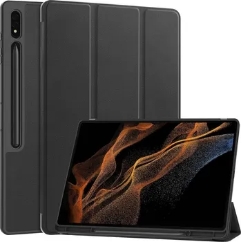 Pouzdro na tablet VSECHNONAMOBIL 62814 LEATHER Zaklápěcí obal pro Samsung Galaxy Tab S9 Ultra / Tab S10 Ultra černý