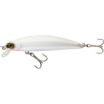 Umělá nástraha CAPERLAN Wobler na mořský rybolov na nástrahu Saxton 75S bílý BÍLÁ