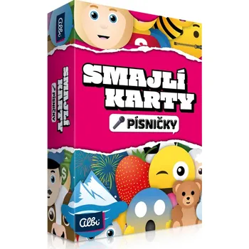 Společenská hra Albi Smajlíkarty - Písničky