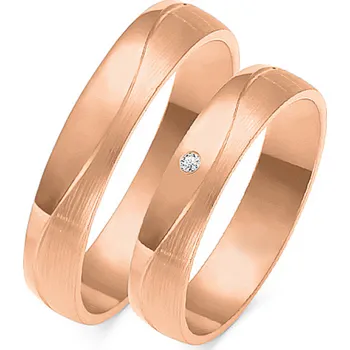 Prsten SOFIA zlatý dámský snubní prsten ZSO-81WRG