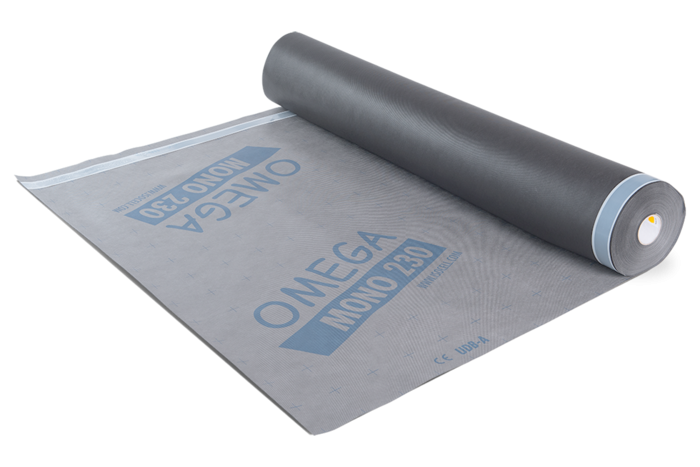střešní difusní fólie ISOCELL OMEGA MONO 230 šířka: 1,5m SK DUO 2MONO230SKS