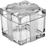 Skleněný box s mašlí, Crystal Bohemia, 11,5 cm