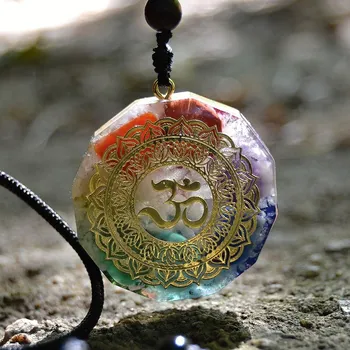 Náhrdelník Orgonit Čakra ÓM