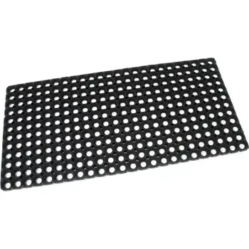 Rohožka ENPRAG Gumová čistící vstupní rohož Honeycomb 71208022 černá 120x80 cm