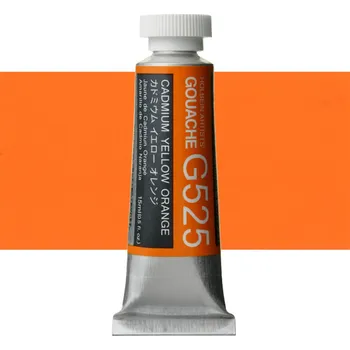 Vodová barva Kvašová barva Holbein 15ml - Cadmium Yellow Orange