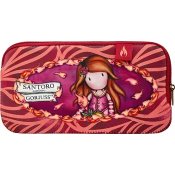 Pouzdro nebo penál na zip - "Fire In My Heart" od firmy SANTORO London (Gorjuss Elements - Neoprene Pencil Case - "Fire In My Heart")