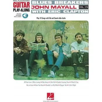 Blues Breakers with John Mayall & Eric Clapton: Guitar Play-Along Vol. 176 – John Mayall (EN)