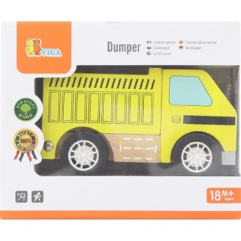 Dřevěná hračka VIGA Dřevěná sklápěčka