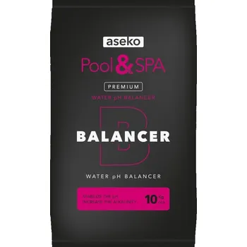 Bazénová chemie Aseko Balancer (premium), 10 kg, Alkalita - přípravek pro zvýšení alkalinity v bazénové vodě