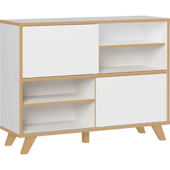 Komoda Germania Bílá lakovaná komoda Helsinki 120 x 40 cm