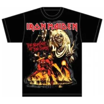 Pánské tričko Merch Iron Maiden: Tričko Number Of The Beast Graphic M 2022
