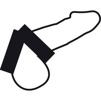 DARKNESS SENSATIONS DARKNESS LEATHER DOUBLE COCK EREKČNÍ KROUŽEK