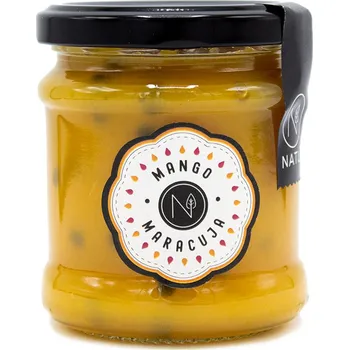 Natu Extra džem výběrový bez přidaného cukru mango/maracuja 205 g