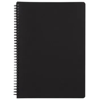 Blok kroužkový CLASSIC - A5 / linka / černá
