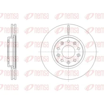 Brzdový kotouč Brzdový kotouč REMSA 61817.10