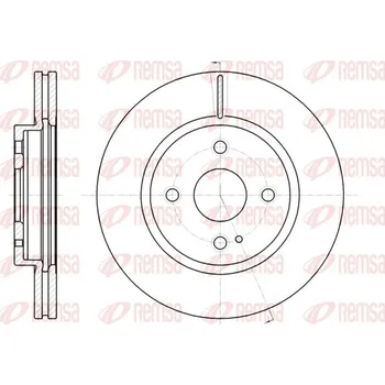 Brzdový kotouč Brzdový kotouč REMSA 61266.10